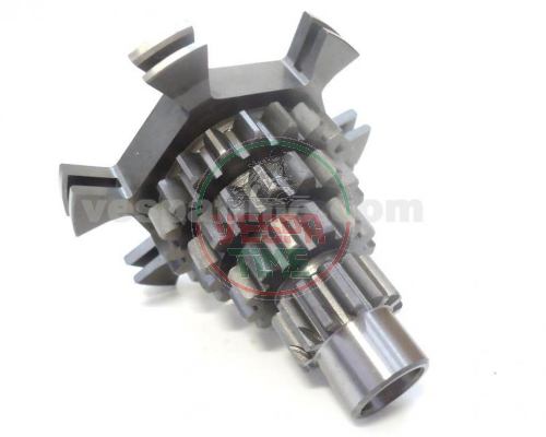 Piñón múltiple CLUSTER 12-13-17-19 dientes DRT SPITFIRE TOP DRIVER 4º corto para Vespa PX125, 150, 200E, '98, MY, '11, T5, Cosa