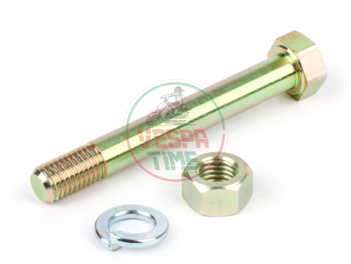 Bullone M9 x 70mm INOX e dado fissaggio ammortizzatore posteriore su carter motore vespa - BGM