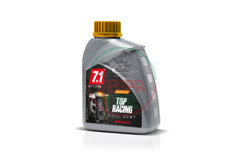 Olio miscela MALOSSI 7.1 2T TOP RACING FULL SYNT 1L PRE-MIX