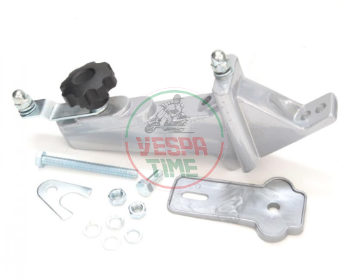 Spare wheel holder support for vespa 125/150 super 8-inch rim