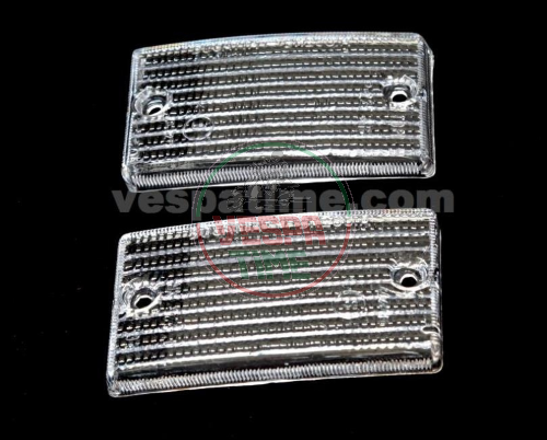 Pareja tulipas blancas intermitentes traseros SIEM - Vespa PK 50/125 S - BLANCO