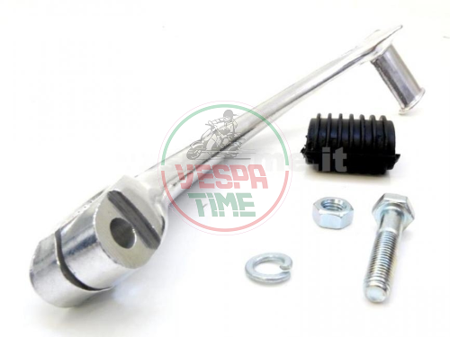 Pedal arranque de aluminio con milrayas para Vespa 125 VNB1T..3T, 150 VBA1T/VBB1T, 150 GL, 125 VNA1T-2T