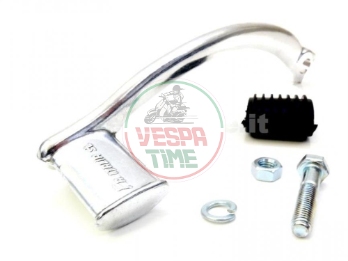 Pedal arranque de aluminio con milrayas para Vespa 125 VNB1T..3T, 150 VBA1T/VBB1T, 150 GL, 125 VNA1T-2T