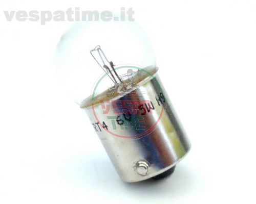 Round light bulb 6V 5W BA15S