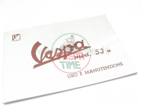 Manual de uso y mantenimiento vespa 125 u