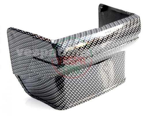 Protection rear mudguard side panel Vespa PX/PE 1.series -  CARBON LOOK