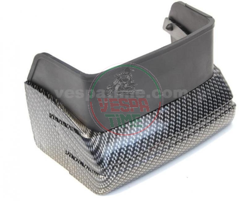 Protection rear mudguard side panel Vespa PX/PE 1.series -  CARBON LOOK