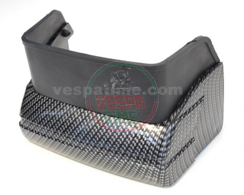 Protection rear mudguard side panel Vespa PX/PE 1.series -  CARBON LOOK