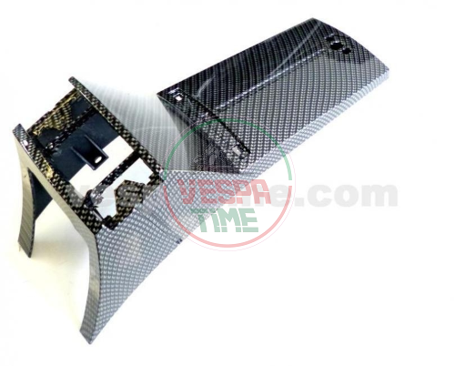 Mascherina nasello copriclacson Vespa PX/PE/ARCOBALENO - CARBON LOOK