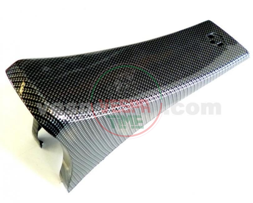 Carcasa nariz cubre-claxon Vespa 50V, FL2, 50N, HP - imitación carbono