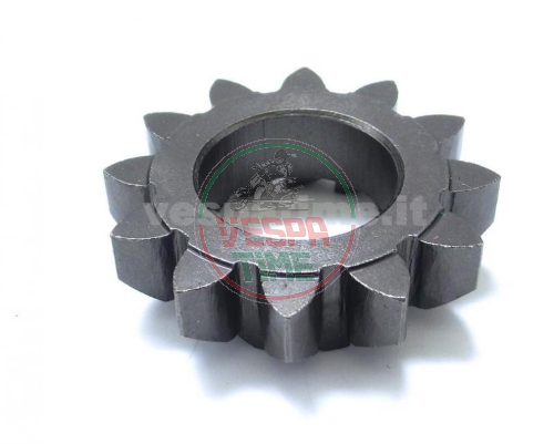 Starter gear z12 13 teeth hole ø 22 mm for Vespa 125 VNB5T-6T, 125/150 Super VNC1T, 150 VBB1T-2T, P150S from 1978