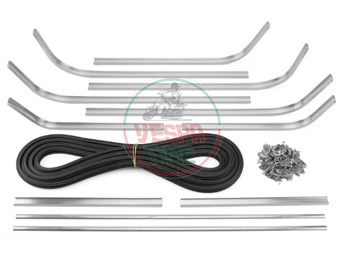 Kit strips set floorboard Vespa 150 VL1T-VL2T, handcrafted, top quality