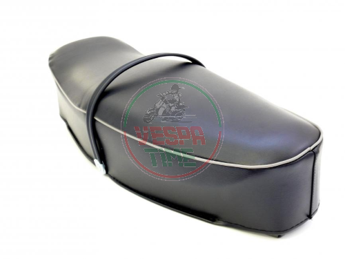 Sitzbank zwei Personen, dunkelblau Vespa SUPER, GT-GTR-TS, SPRINT, GL, 180SS