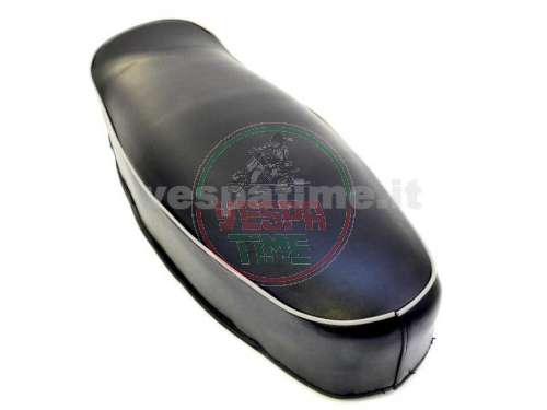 Two-seater saddle dark blue Vespa 50 L-R-N