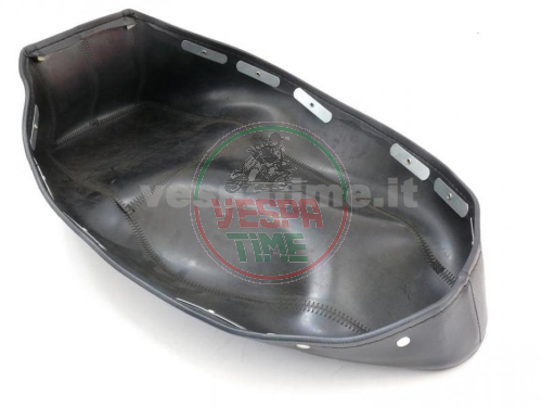 Copertura sella AQUILA CONTINENTALE per Vespa 150GS VS5T, blu scura - completa di cinghia - TOP QUALITY