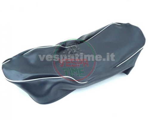 Cover two-seater saddle dark blue for Vespa 50 N/L/R, 90, 125 Primavera