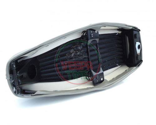 Two-seater saddle grey Vespa Super, 125VNB6T/GT/GTR/TS, 150VBB2T/GL/Sprint/Sprint V., 180SS