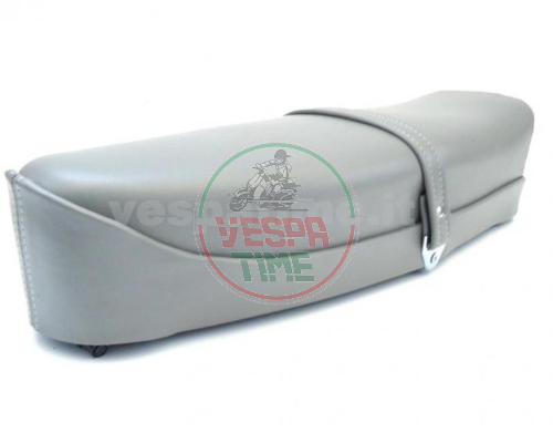 Asiento biplaza gris Vespa 125 ET3 con palanca, base de muelles.