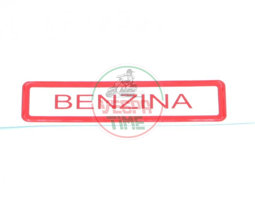 Aufkleber „Benzina“ für Vespa PX-PE