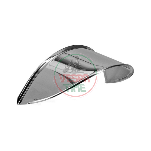 Headlight chrome-plated peak vespa 130mm
