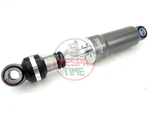 Amortiguador delantero regulable BGM PRO SC F16 SPORT gris - Vespa Largeframe Rally, Sprint, GT/GTR, TS, GL, Super, VNA, VNB, VBA, VBB, V30-33, VM, VN, VL, GS150 / GS3, VB
