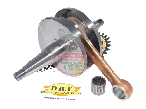 Cigüeñal DRT Vespa PX-PE 125/150 full circle carrera 60mm, biela 105mm