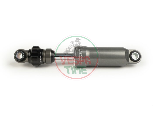 Amortiguador delantero regulable BGM PRO SC F16 SPORT gris - Vespa Largeframe Rally, Sprint, GT/GTR, TS, GL, Super, VNA, VNB, VBA, VBB, V30-33, VM, VN, VL, GS150 / GS3, VB