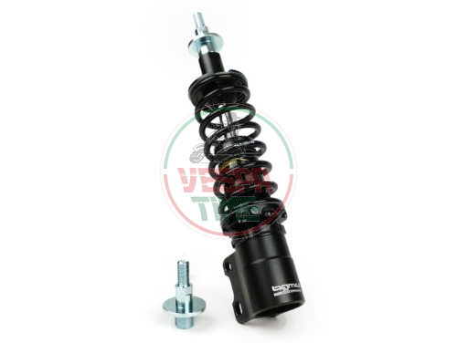 Amortiguador delantero BGM PRO SC / F1 SPORT, 195mm + 205mm- Vespa PK - NEGRO