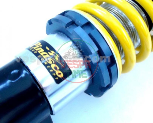 Amortiguador delantero PINASCO regulable Vespa PX-PE-ARCOBALENO-T5 - AMARILLO
