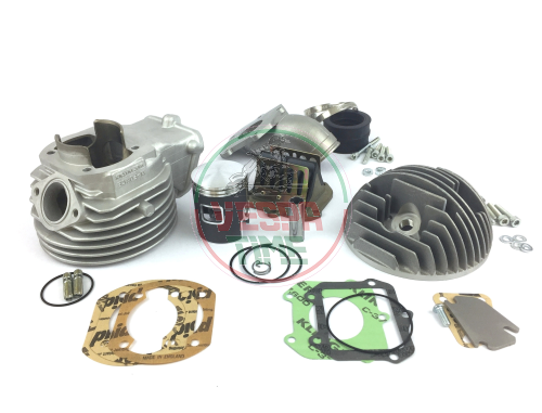 Zylinder PARMAKIT W.FORCE 121CC D.55 Pleuel 97, Zündkerze seitlich - Vespa SMALLFRAME