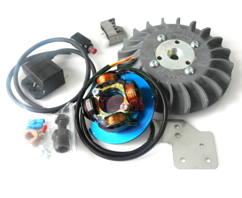 Encendido PARMAKIT cono 19, volante de 1kg para Vespa SMALLFRAME - GRIS