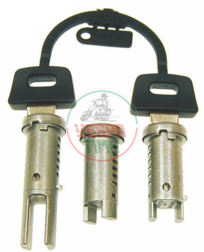 Kit di 3 blocchetti serratura Vespa PK FL