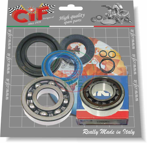 Kit cuscinetti e paraoli albero motore Vespa 160GS, 180SS