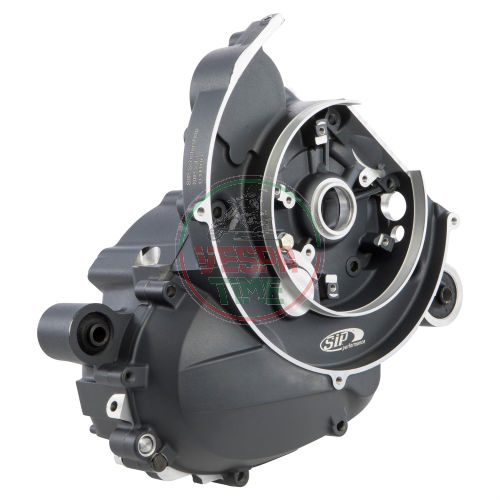 SIP EVO black engine crankcase for Vespa 50 N L R SPECIAL, 125 ET3 Primavera, PK50-125