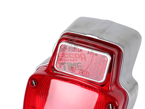 Fanale posteriore SIEM in alluminio per Vespa 50SS, 90, 90SS, 125 Primavera VMA1T-2T fino al 0140161