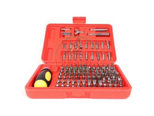 Screwdriver bit set 1/4" - 100 pcs
