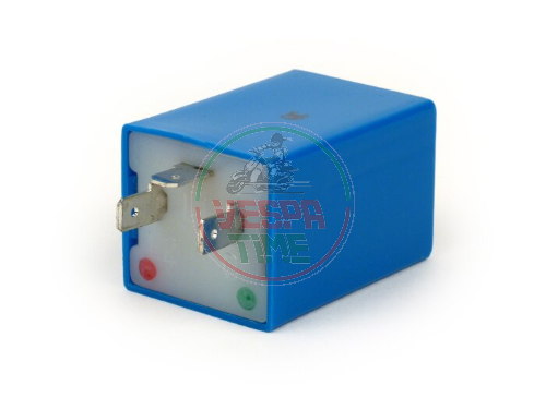 Intermittenza 6/12W C.A.-10/21W C.A per Vespa 125/150/200 px, cosa con avviamento a pedale./APE P 50 - TM P 50/CIAO MIX - SI' MIX - SI' FL2 - GRILLO  rif. piaggio 163968 - 213594