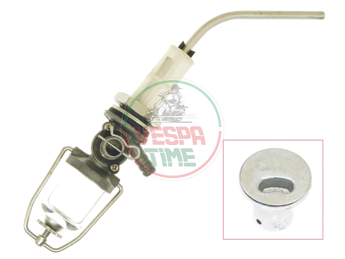 Benzinhahn Vespa mit Glas - Vespa 125 VNB2T..6T, Super, 125GT, 150 VBA1T, VBB1T-2T, 150 GL-Sprint, 160GS, 180SS