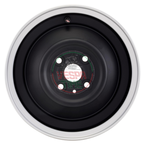 Llanta rueda tubeless SIP TUBELESS 2,15-10 - Vespa 50 N-L-R negro con borde de aluminio