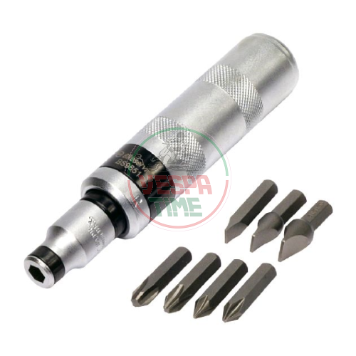 Set cacciavite a percussione con inserti