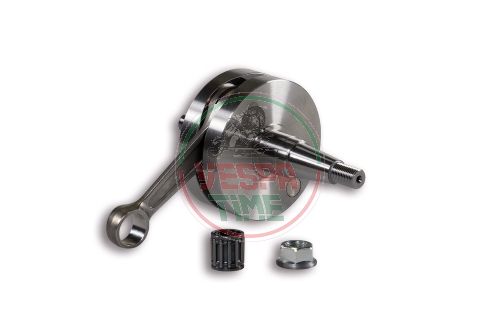 Albero motore MALOSSI biella 105, corsa 51, cono 20, spalle piene - Vespa 125 primavera/et3, PK125, PK125XL, ETS