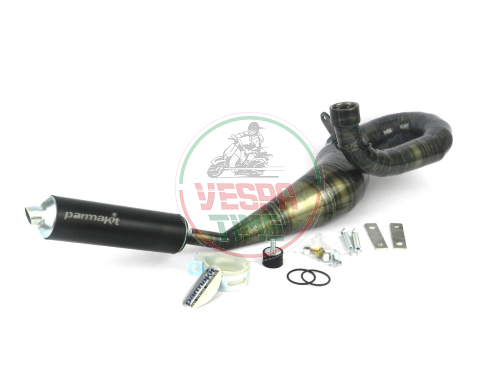 Marmitta ad espansione PARMAKIT per Vespa PX-PE 125-150 con gruppo termico TSV
