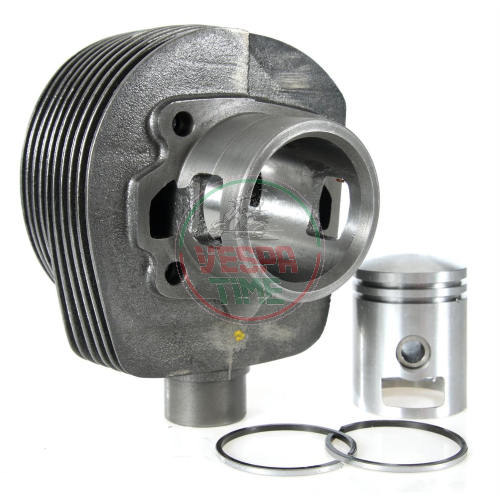 Cylinder and piston cc 125 for vespa 60s/70s, two ports for Vespa VNB, Super, GT