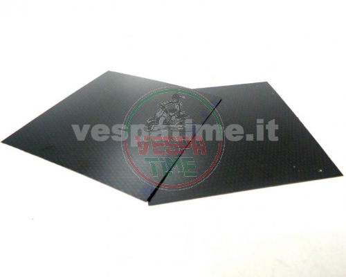 Set aus zwei Carbonfaserplatten POLINI - 0,40mm - 110X110mm