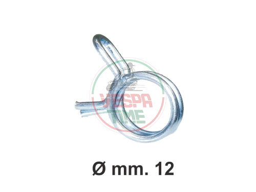 Molla stringi tubo benzina zincata - 12mm