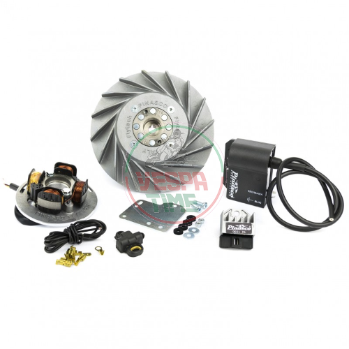Zündung Pinasco FLYTECH TOURING Kegel 17, Lüfterrad 2,0kg Vespa -VNB2T->VNB6T/SUPER/VBA1T/VBB1T-2T/GL/GT/GTR/TS/SPRINT/SPRINT V.