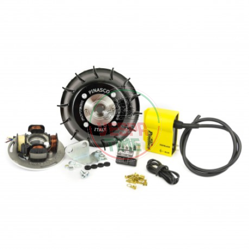 PINASCO FLYTECH RACING cono encendido electrónico 20 volante 1.3Kg "NEGRO" - vespa 50/90/125 primavera/et3/pk
