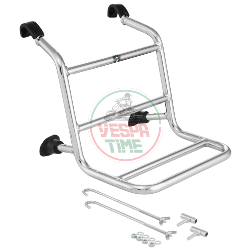 Chrome-plated front luggage carrier "AUSTRALIA" Vespa PX/PE/Arcobaleno/My PARIMOR-CUPPINI
