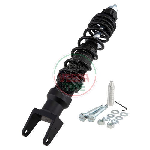Amortiguador SIP PERFORMANCE 2.0 trasero de gas regulable para Vespa 50-125/PV/ET3/125 VNB4T-TS/150 VBB2T-Super/160 GS 2°/180 SS/Rally/PX80-200/PE/Lusso/'98/MY/'11/T5