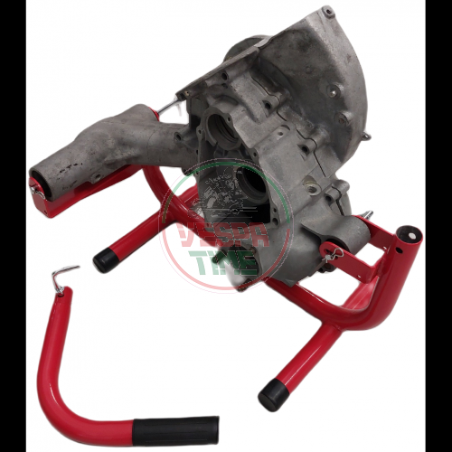 Caballete soporte motor VMC EASY para vespa smallframe con asa desmontable